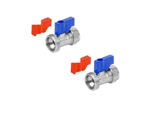 "Grifo recto para lavadora con válvula de retención 15 mmx3/4" - Imagen 1 de 1