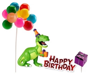 Torten Deko-Set „DINOSAURIER“ – Dino, Saurier, T-Rex, Tortendeko, Torte, Kuchen - Bild 1 von 1