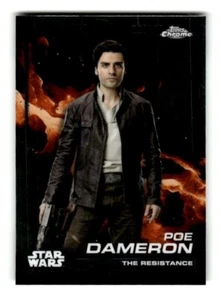 2024 Topps Chrome Star Wars Galaxy Karte #114 Poe Dameron - Bild 1 von 4