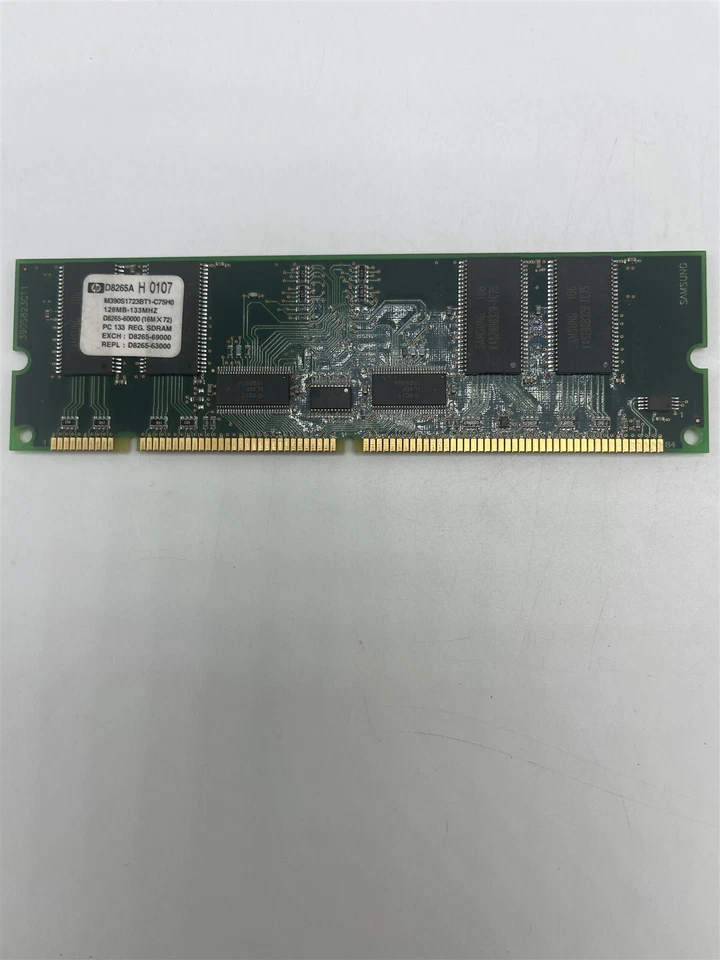 HP 128MB 133MHz 16Mx72 kPC133 REG SDRAM - Image 1 of 1