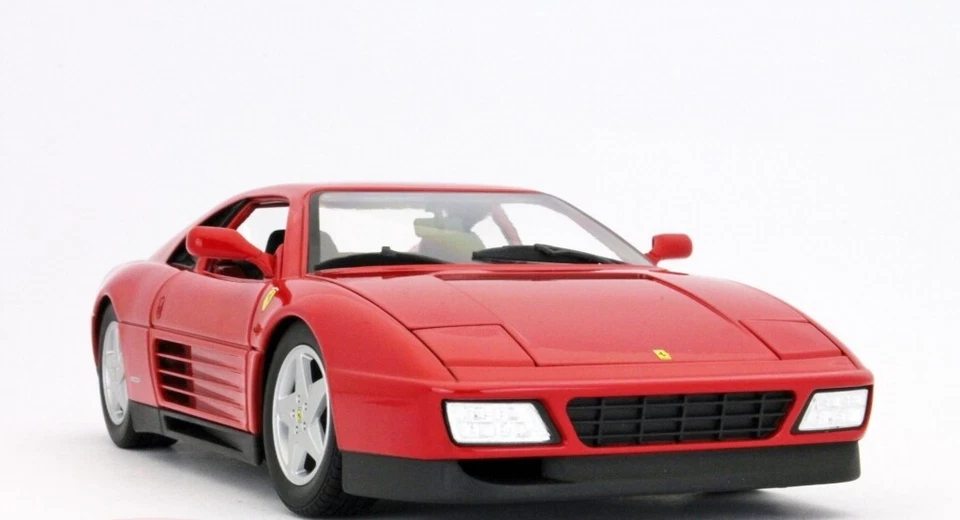 1990 Ferrari 348 TB Rojo Metalizado Hot Wheels X5532