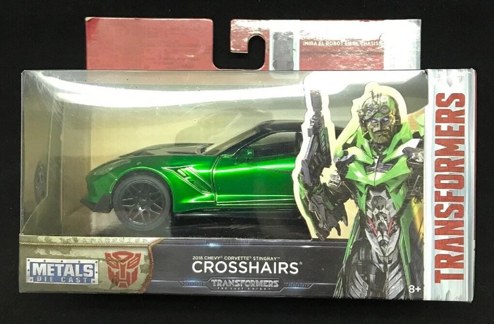 JADA Metals CROSSHAIRS - Transformers TLK 2016 Chevy Corvette Stingray NIB 1:32 - Image 1 of 1