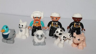 Lego Duplo Minifigures Bundle X8 #M7W2A - Image 1 of 4