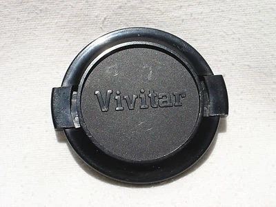 VIVITAR  52mm plastic front lens cap (black logo)  #00392 - Image 1 of 2