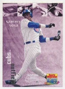 Tarjeta de béisbol para niños Sammy Sosa #266 Sports Illustrated - rara décima celebración - Imagen 1 de 2