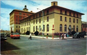 S1023 U.S Post Office Court House Albuquerque New Mexico Postcard Unposted - Picture 1 of 2