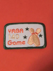 Vintage Youth American Bowling Alliance YABA 140 Game Patch - Bild 1 von 5