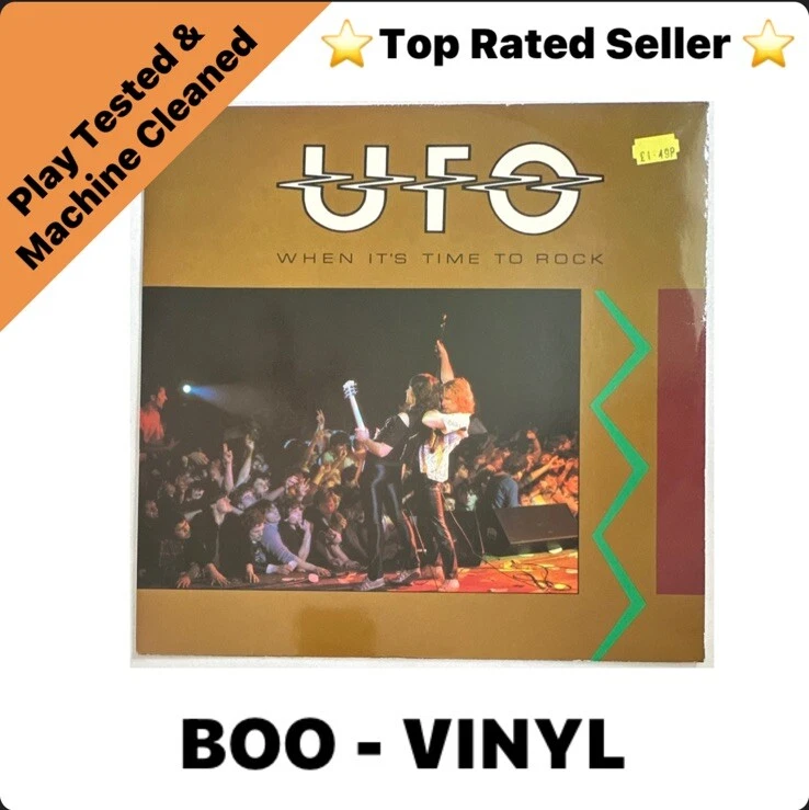 UFO  - 'When It's Time To Rock' - 12''  Single- 1983 Uk A2-B1 EX / EX CONDITION - Image 1 of 4