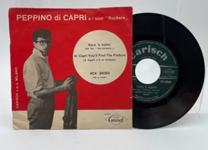 Vinile 45 giri Peppino di Capri Voce 'e notte! At Capri You'll find thr fortune - Photo 1 sur 1