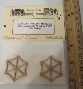 Laser Tech 1:12 Puppenhaus eleganter Fensterpfosten #5052 2 Stück Neu in Verpackung #13 - Bild 1 von 1