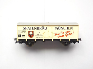 Wagon Jouef Marchandises Couvert Spatenbrau Munchen Deux Essieux référence 6261