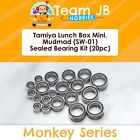 Tamiya Lunch Box Mini, Mudmad (SW-01) - 1/24 - 20 Pcs Rubber Sealed Bearings Kit