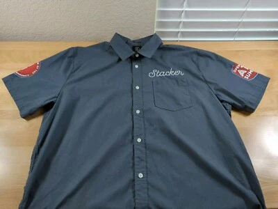 Volcom Everett Shirt Men's XL Gray Stacker Pocket Openstack ATX Summit Austin - Image 1 of 4