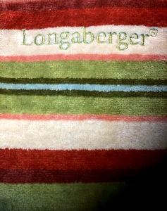 Longaberger 2005 Exclusive Trip Incentive Beach Towel-Sunflower Stripe-New!!! - Picture 1 of 7