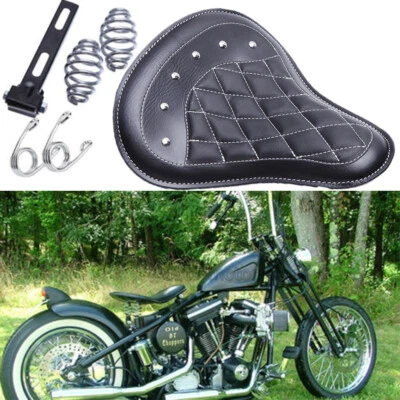 Motorcycle SOLO Seat 3" Spring Bracket Kit For Harley 48 Sportster XL883 1200 - Image 1 of 4