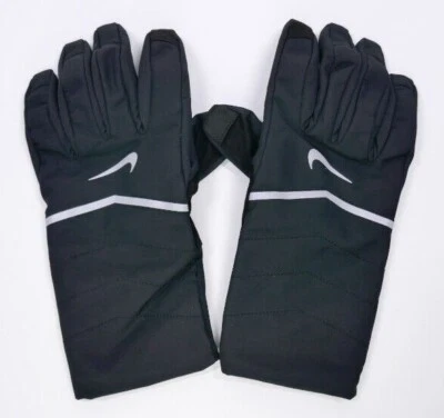 Nike Women's Aeroshield Running Gloves Black/Silver Women's Medium - Изображение 1 из 3