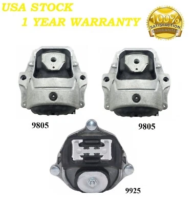 Montaje de motor y transmisión de 3 piezas para Audi A5 Quattro 2008-2010 cupé de 3,2 L - transmisión automática Foto 1 de 4