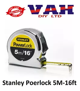 Stanley 5m/16ft Powerlock Tape Measure STA033553 - Picture 1 of 2