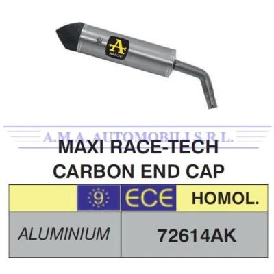 Terminale Maxi Race-Tech App.all.fon.carb Yamaha XT 1200Z Super Ténéré 2018 2019 - Immagine 1 di 4