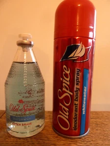 Old Spice After Shave Whitewater 75ml Splash Vintage 2000 25 Years Old & Spray - Picture 1 of 3