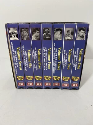 THE ANDY GRIFFITH SHOW (VHS) Vol 1-7 Complete Box Set 7 Hours Play Time EUC! - Image 1 of 4