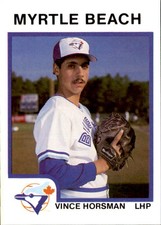 1987 Myrtle Beach Blue Jays ProCards #1440 Vince Horsman Nova Scotia Canada Card