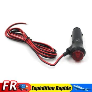 Prise allume-cigare pour voiture et moto, pour appareil électronique 12V 24V - Afbeelding 1 van 4