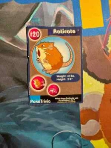 Pokemon PokeTrivia - Raticate #20 / Mewtwo schlägt zurück Filmszene Nr. 2 - Bild 1 von 2