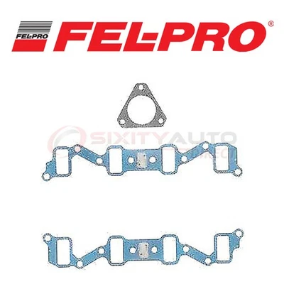 Fel Pro Intake Manifold Gasket Set for 1987 GMC V2500 6.2L V8 - Engine Seal ps - Imagem 1 de 4
