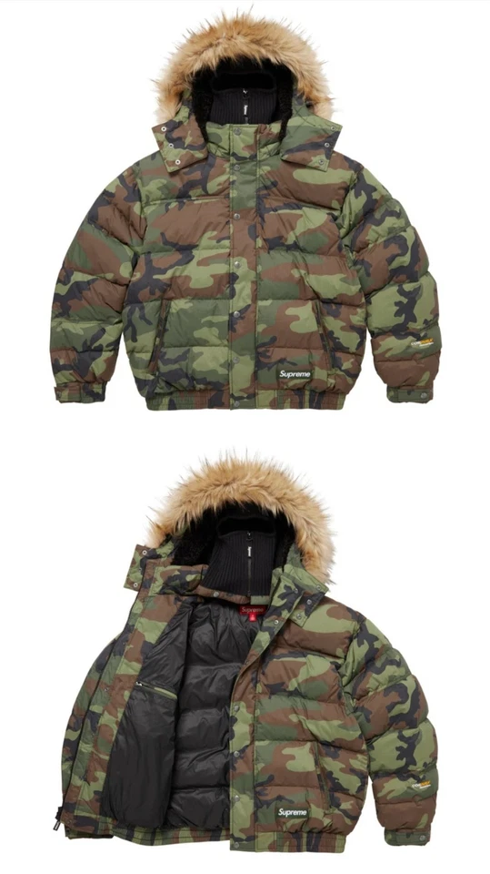 CHAQUETA ACOLCHADA SUPREME FACEMASK 700FILL DOWN (CAMUFLAJE) (S) Se envía hoy Foto 1 de 1
