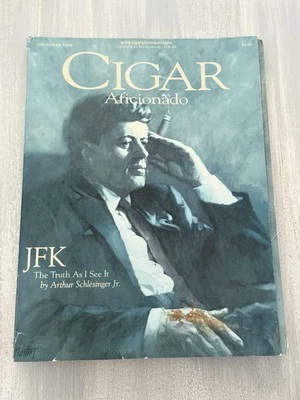 Cigar Aficionado Magazine (December 1998) JFK - President John Kennedy Foto 1 de 4