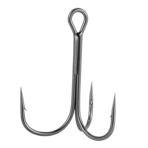 30 Pack Fishing Treble Hooks, #14-#6/0, Freshwater & Saltwater, #12-30 Pack - Picture 1 of 8