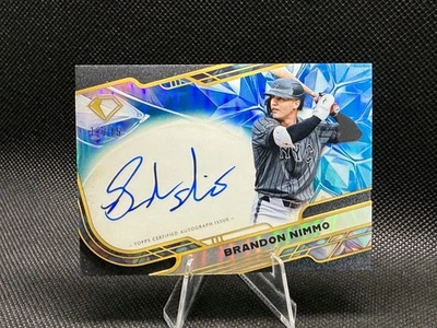 2025 TOPPS DIAMOND ICONS BRANDON NIMMO AUTO /15 ACC-BN - Image 1 of 3