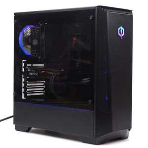 CyberPowerPC Gaming PC Ryzen 3 2300X 16GB RAM 256GB SSD RX 570 4GB WiFi Win10 - Picture 1 of 17