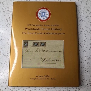 Corninphila Stamp Auction 327 Worldwide Postal History June 2024 Enzo Carnio Col - Picture 1 of 6