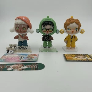 Skullpanda Hypepanda Series Fashion BlindBox Figure Rapper,skater,maintenance - Picture 1 of 16