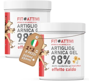 Artiglio Del Diavolo Gel Forte E Arnica per Cavalli Uso Umano Effetto Caldo, Cre - Foto 1 di 15
