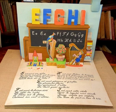 LIVRE ANCIEN 1955 POP-UP RELIEF, ABC, ZAGULA, LUCOS - Photo 1/4