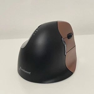 EVOLUENT Ergonomic Vertical Mouse 4 Wireless VM4SW Right Hand (NO USB RECEIVER) - Picture 1 of 10
