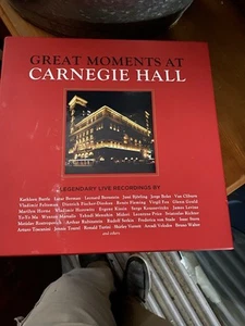 Great Moments at Carnegie Hall by Various (CD, 2016) - Picture 1 of 14