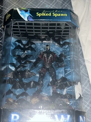 Boneco de ação edição especial cravado SPAWN McFarlane Toys novo lacrado 1998 - Imagem 1 de 4