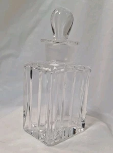 BACCARAT Crystal Glass Dresser Vanity Perfume Bottle 4" XC - Picture 1 of 7