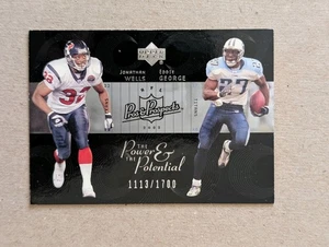 2003 UD Pros & Prospects - Jonathan Wells Eddie George #PP12 /1700 - Bild 1 von 3