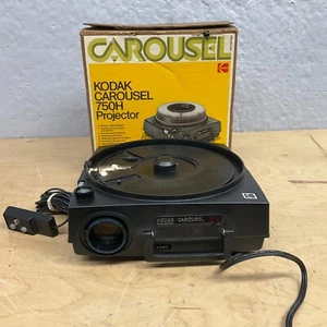 Kodak Carousel 750H Slide Projector With Remote & Lens Tested Working - no tray - Picture 1 of 5