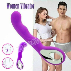 Sex Toys for Women Orgasm Vibrator Clit G-Spot Dildo Massager Rechargeable Anal - Picture 1 of 8