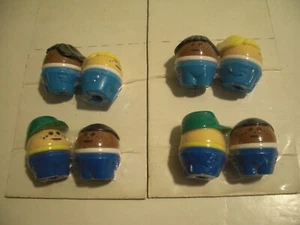 LOT 8 BRAND NEW Still Sealed Little Tykes Toddle Tots Chunky Kids Figures 1980s - Picture 1 of 15