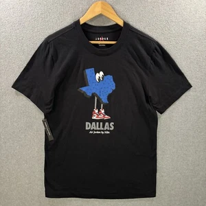 NWT Air Jordan Character City DALLAS Texas Men’s Small Standard Fit Short Sleeve - Picture 1 of 12