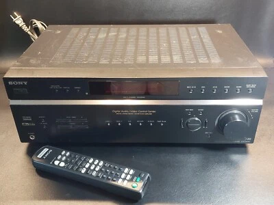 Sony STR-DE597 6 Channel Home Stereo Receiver w / Remote Bundle Tested Works - Image 1 of 4