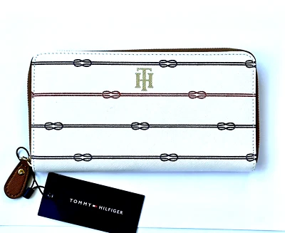 Классический женский бумажник Tommy Hilfiger на молнии вокруг - Изображение 1 из 3