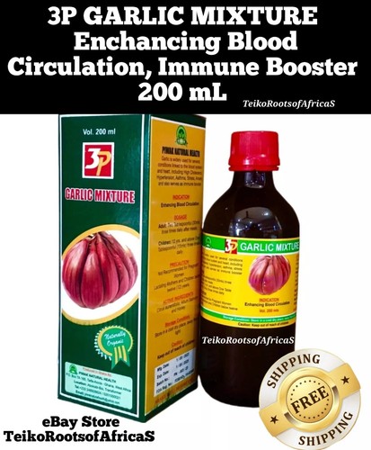 3p Garlic Mixture for Enhancing Blood Circulation Immune Booster ...